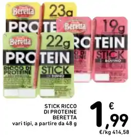 Spazio Conad Stick ricco di proteine BERETTA offerta