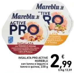 Spazio Conad Insalata pro active MAREBLU offerta