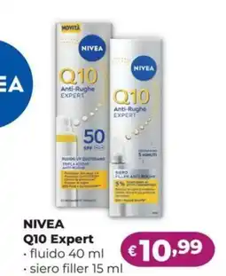 La Saponeria NIVEA Q10 Expert fluido, siero filler offerta