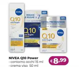 La Saponeria NIVEA Q10 Power contorno occhi, crema viso offerta