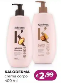 La Saponeria KALODERMA crema corpo offerta