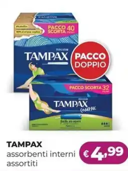 La Saponeria TAMPAX assorbenti interni offerta