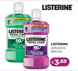 La Saponeria LISTERINE collutorio offerta