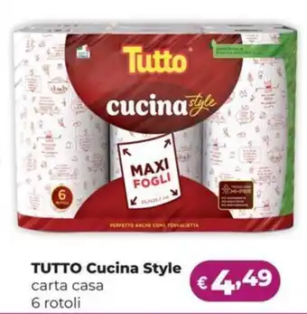 La Saponeria TUTTO Cucina Style carta casa offerta