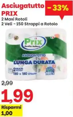 Prix Quality Asciugatutto PRIX offerta