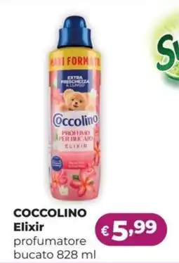 La Saponeria COCCOLINO Elixir profumatore bucato offerta