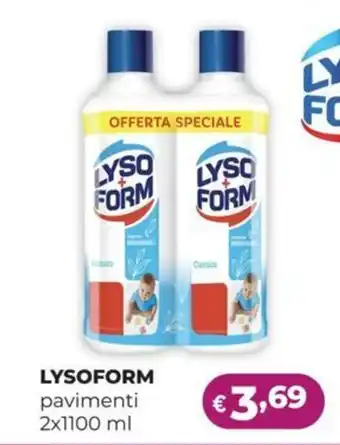 La Saponeria LYSOFORM pavimenti offerta