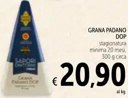 Spazio Conad Grana padano dop SAPORI DINTORNI CONAD offerta