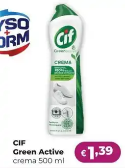 La Saponeria CIF Green Active crema offerta