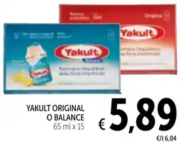 Spazio Conad Yakult original o balance offerta