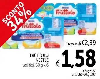 Spazio Conad Fruttolo NESTLÉ offerta