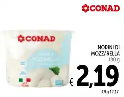 Spazio Conad Nodini di mozzarella CONAD offerta