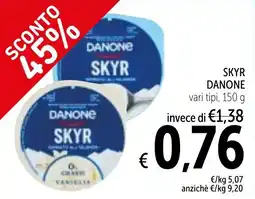 Spazio Conad Skyr DANONE offerta