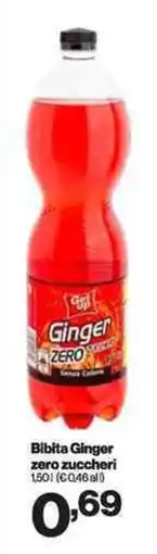In'S Mercato Get Up Bibita Ginger zero zuccheri offerta