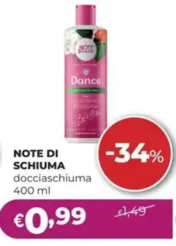 La Saponeria NOTE DI SCHIUMA docciaschiuma offerta