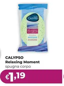 La Saponeria CALYPSO Relaxing Moment spugna corpo offerta