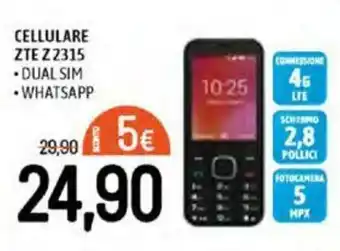 Famila Cellulare ZTE Z 2315 offerta