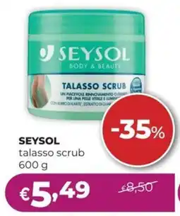 La Saponeria SEYSOL talasso scrub offerta