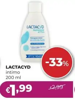 La Saponeria LACTACYD intimo offerta