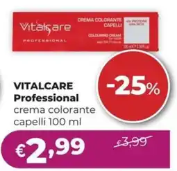 La Saponeria VITALCARE Professional crema colorante capelli offerta