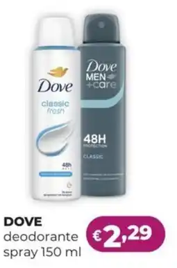 La Saponeria DOVE deodorante spray offerta
