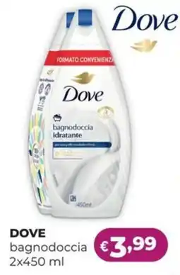 La Saponeria DOVE bagnodoccia offerta