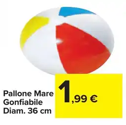 Carrefour Market Pallone Mare Gonfiabile Diam. 36 cm offerta