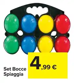 Carrefour Market Set Bocce Spiaggia offerta