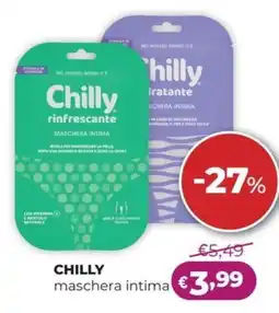 La Saponeria CHILLY maschera intima offerta