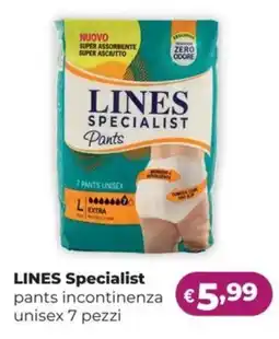 La Saponeria LINES Specialist pants incontinenza unisex offerta