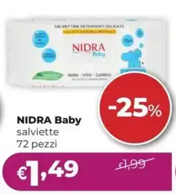 La Saponeria NIDRA Baby salviette offerta