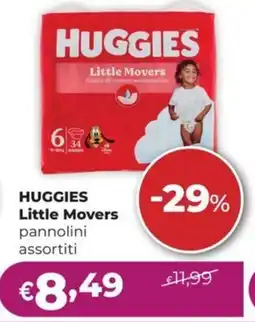 La Saponeria HUGGIES Little Movers offerta