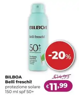 La Saponeria BILBOA Belli freschi! protezione solare spf 50+ offerta