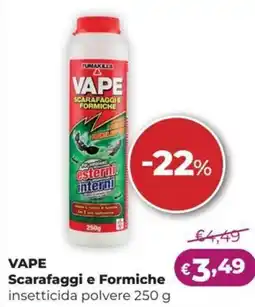 La Saponeria VAPE Scarafaggi e Formiche insetticida polvere offerta