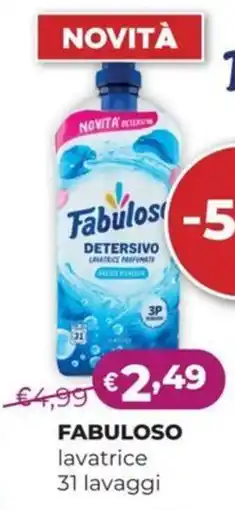 La Saponeria FABULOSO lavatrice offerta