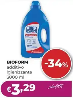 La Saponeria BIOFORM additivo igienizzante offerta