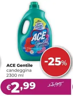 La Saponeria ACE Gentile candeggina offerta