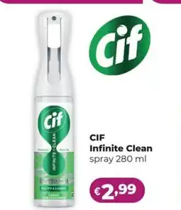 La Saponeria CIF Infinite Clean spray offerta