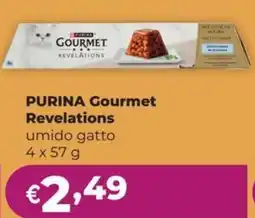 La Saponeria PURINA Gourmet Revelations umido gatto offerta