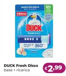 La Saponeria DUCK Fresh Discs base + ricarica offerta