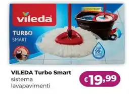 La Saponeria VILEDA Turbo Smart sistema lavapavimenti offerta