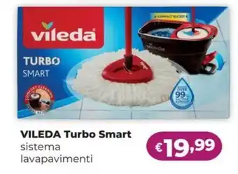La Saponeria VILEDA Turbo Smart sistema lavapavimenti offerta