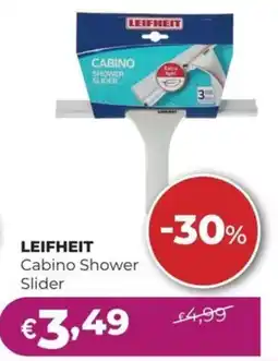 La Saponeria LEIFHEIT Cabino Shower Slider offerta