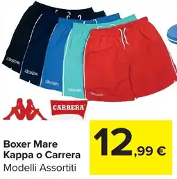 Carrefour Market Boxer Mare Kappa o Carrera offerta