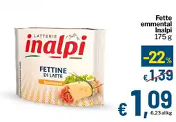 Qui Discount Fette emmental Inalpi offerta
