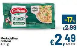Qui Discount Mortadellina Galbani offerta