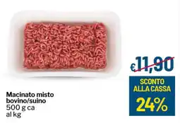 Qui Discount Macinato misto bovino/suino offerta