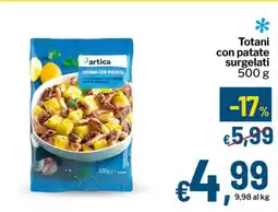Qui Discount Totani con patate surgelati offerta