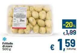 Qui Discount Frittelle di mare offerta