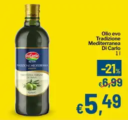 Qui Discount Olio evo Tradizione Mediterranea Di Carlo offerta